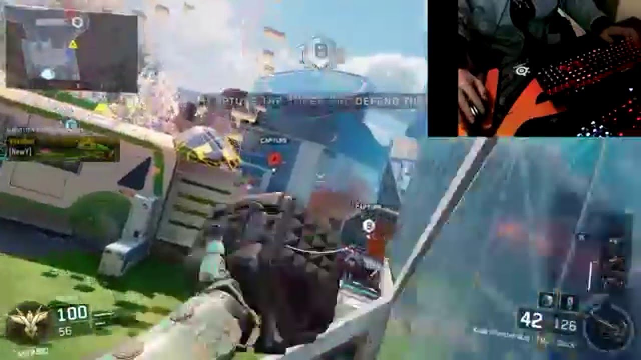 【手元動画】PS4版キーボードマウス　実戦編　【CoD:BO3】