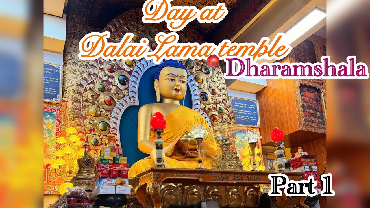 Day2 Dalai Lama Temple (Dharamshala) #himanchalpradesh #dalailama #travelvlog #solotravel #minivlog 