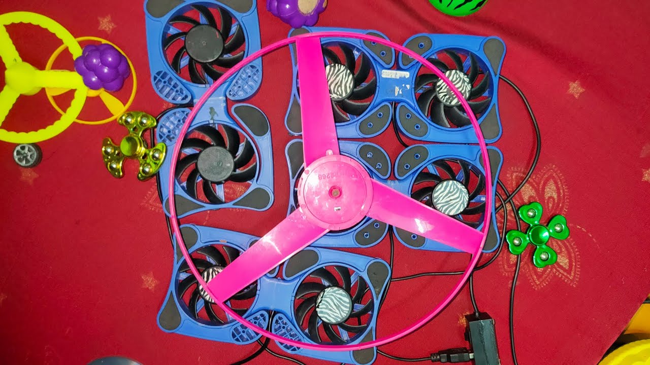 Big Fan on small Fans. Playing with Fans video for kids @PinwheelKids