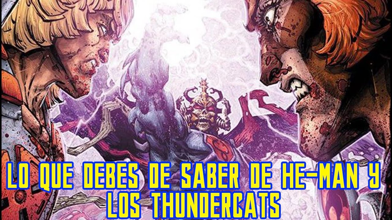 ¡¡¡CURIOSIDADES DE HE-MAN Y LOS THUDNERCATS!!!