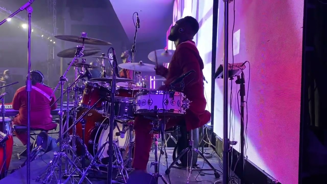 Drum cam: Name of Jesus - Diana Hamilton