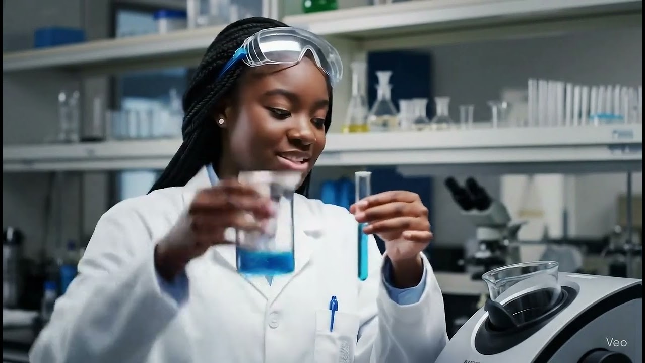 AWMC STEM Student in Lab 02