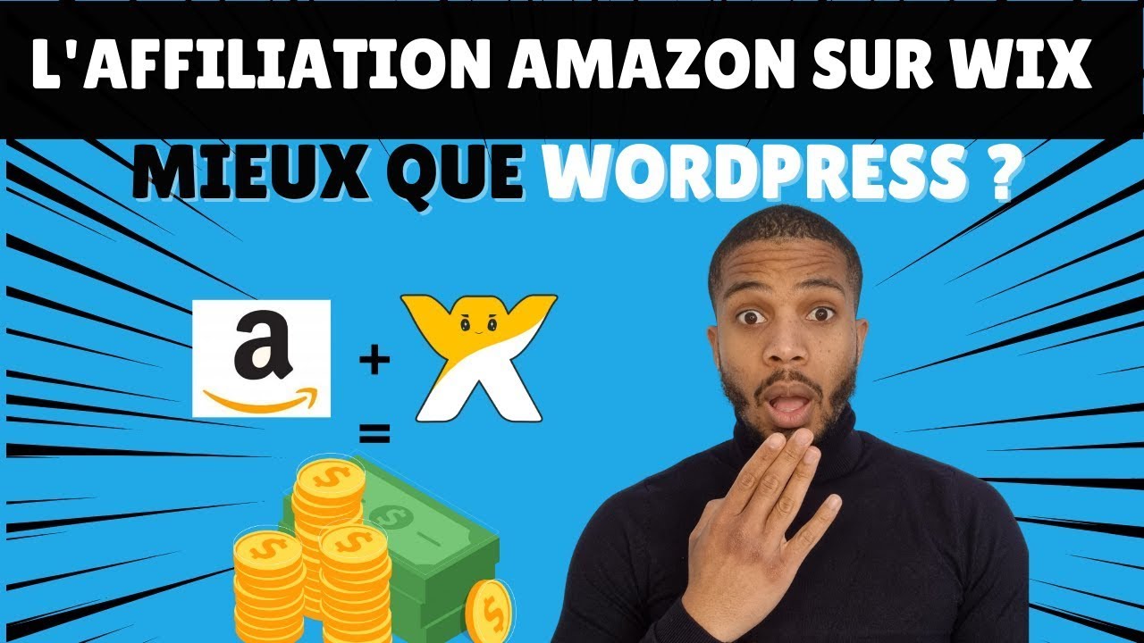 Je teste l'affiliation amazon sur Wix (je ne m'attendais pas à ça) !