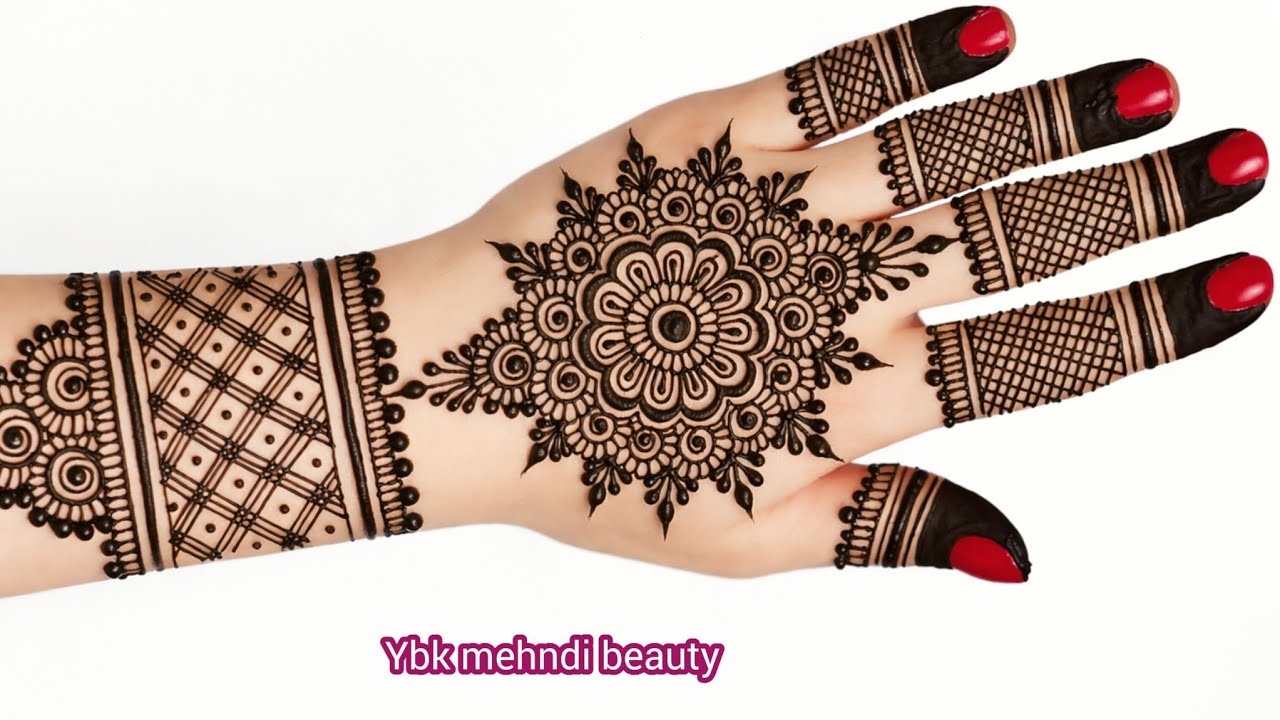 New beautiful goltikki mehndi design|mandala mehndidesign|simple mehndi design|mehandi ka design2026