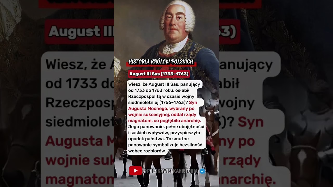 August III Sas (1733&ndash;1763)