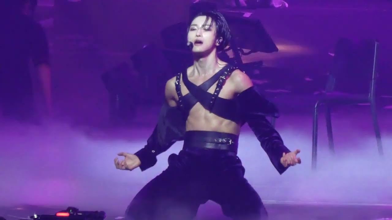 Seonghwa, Hongjoong, Yunho Dance - Ateez 240810 Chicago [4K]