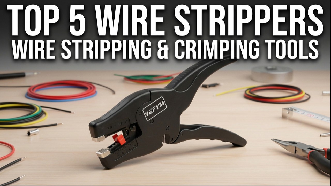 Top 5 Best Wire Strippers | Wire Stripping & Crimping Tools