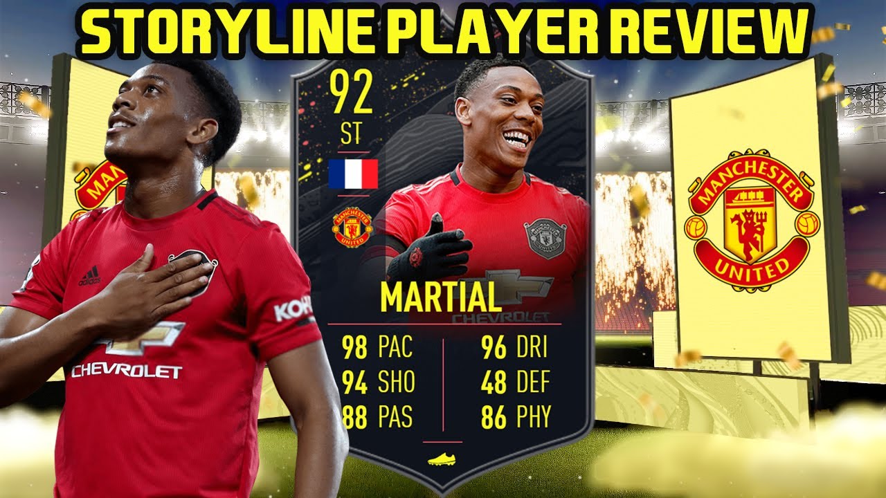 GET THIS CARD!! 92 STORYLINE MARTIAL PLAYER REVIEW! FIFA 20 ULTIMATE TEAM