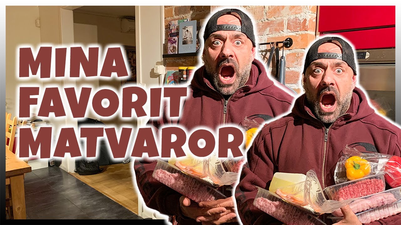 MINA FAVORITRÅVAROR FÖR ATT BYGGA MUSKLER!