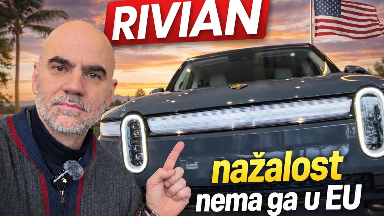 RIVIAN R1S UŽIVO IZ NYC - ELEKTRIČNI SUV O KOJEM SE PRIČA A NEMA GA U EUROPI - KVALITETA I LJEPOTA