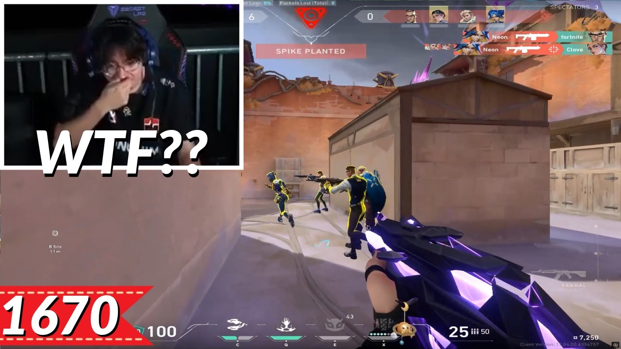 zekken’s Neon Ace Looks Just Like Dambi | Most Watched VALORANT Clips Today V1670