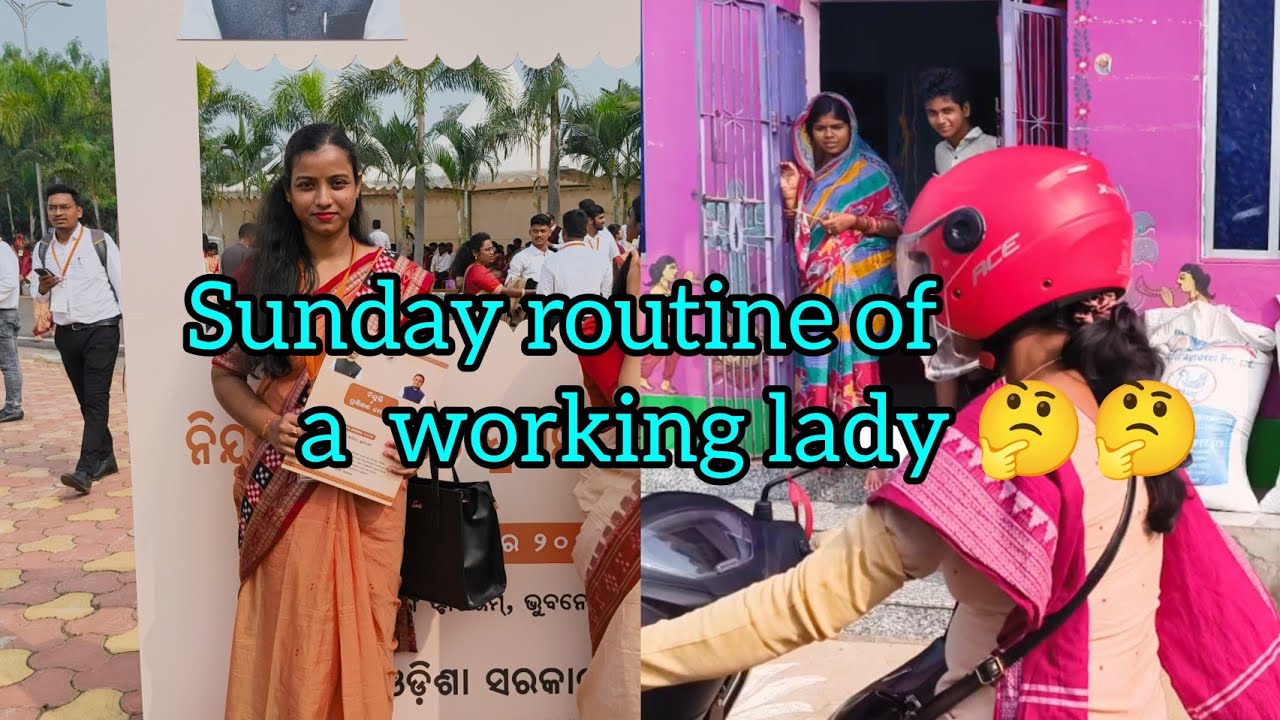 Sunday routine  of all working lady🤔#school ଲାଇଫ#tgtcbz#ltr teacher#dipaslifestyle#viral 