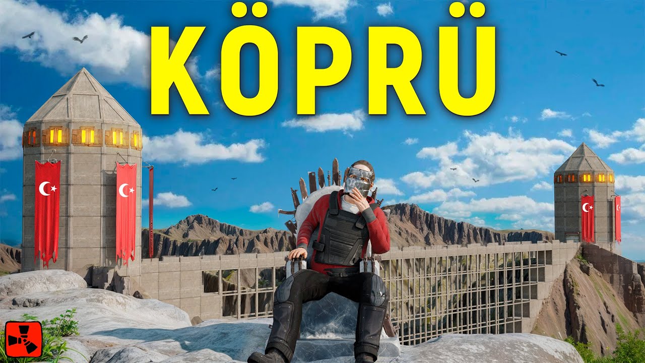 BENZERİ OLMAYAN İSTANBUL KÖPRÜSÜ YAPTIK!!! MUHTEŞEM ONLİNE RAİDLER ATTIK! | Rust Türkçe @Megalionns