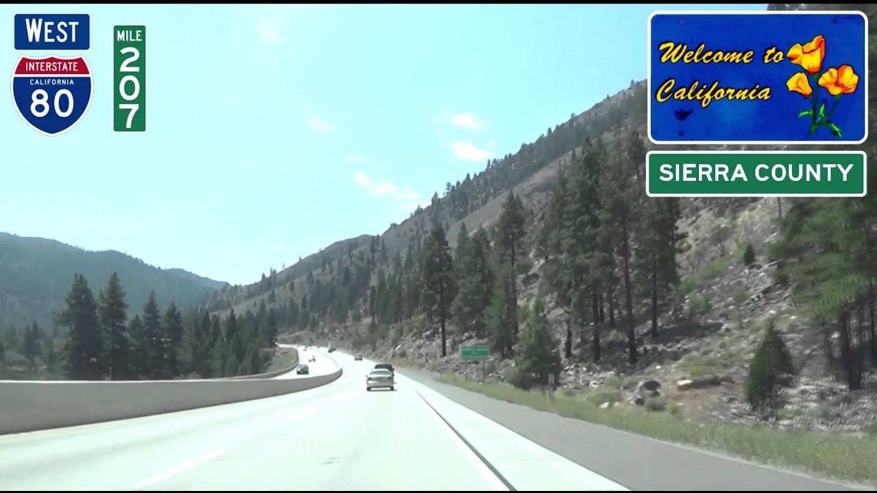 I-80 in the Sierras: Reno to Truckee