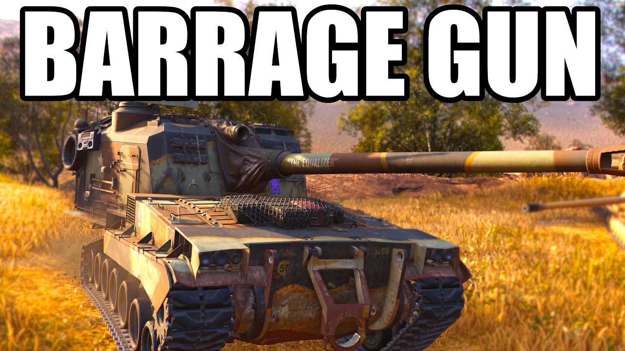 4 SHOTS IN 1 The Equalizer world of tanks console arty modern armor