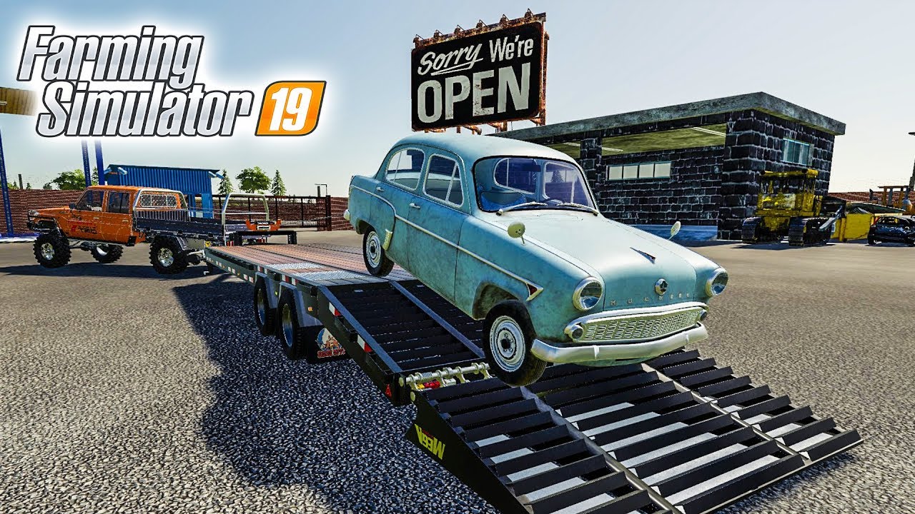 ЧТО ДАДУТ ВЗАМЕН СТАРОГО МОСКВИЧА НА АВТОСВАЛКЕ? ВЫГОДНЫЙ ОБМЕН! Farming Simulator 19