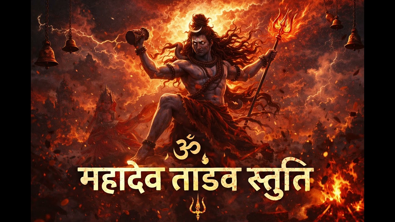 Mahadev Tandav Stuti 🔱 | Powerful Shiv Stotra | Har Har Mahadev | Devotional Chant