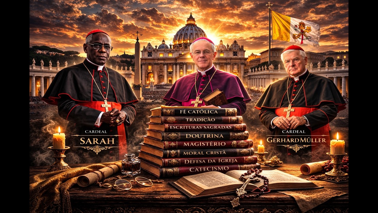 FSSPX - opinião Cardeal Sarah e Muller, Dom Athanasius, Novos livros e o Futuro do Canal