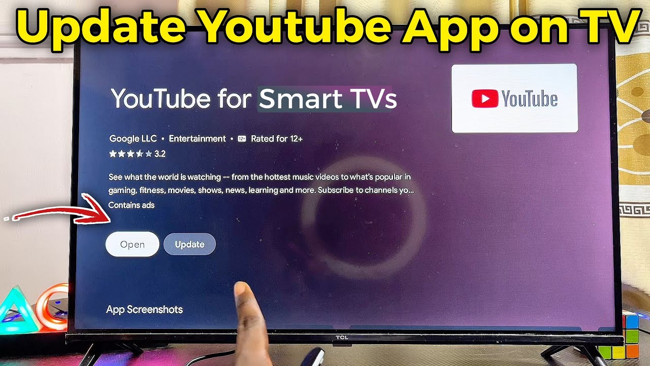 How to Update YouTube App on Any Smart TV