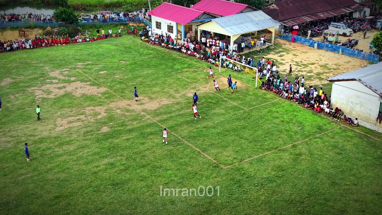 First Goal Drone Short #goal #football 