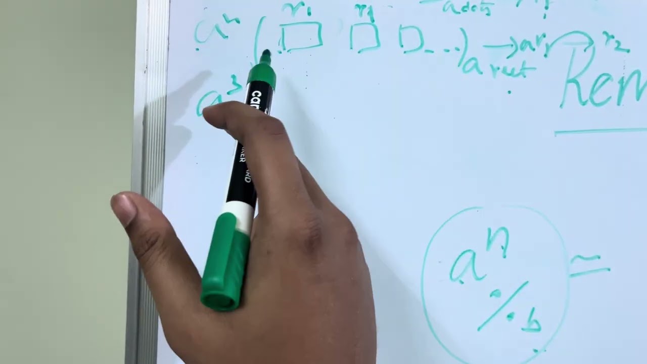 Remainder when b divides (a (power n))