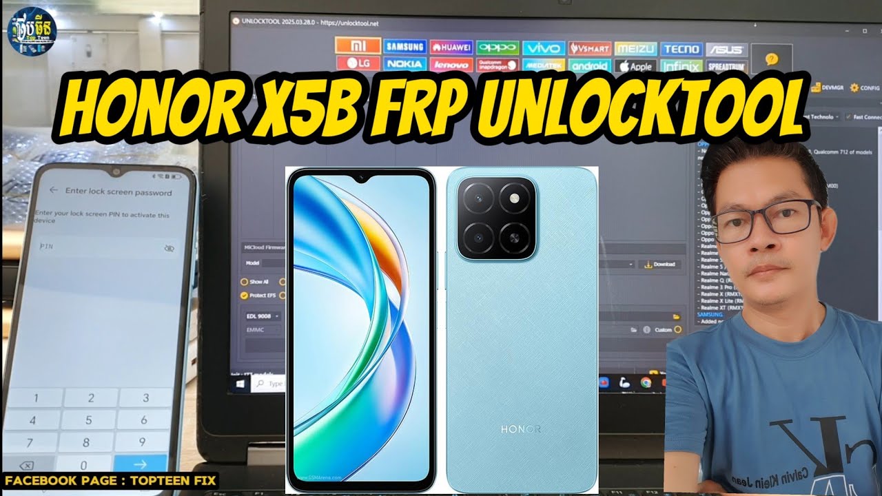 Honor X5B FRP UnlockTool