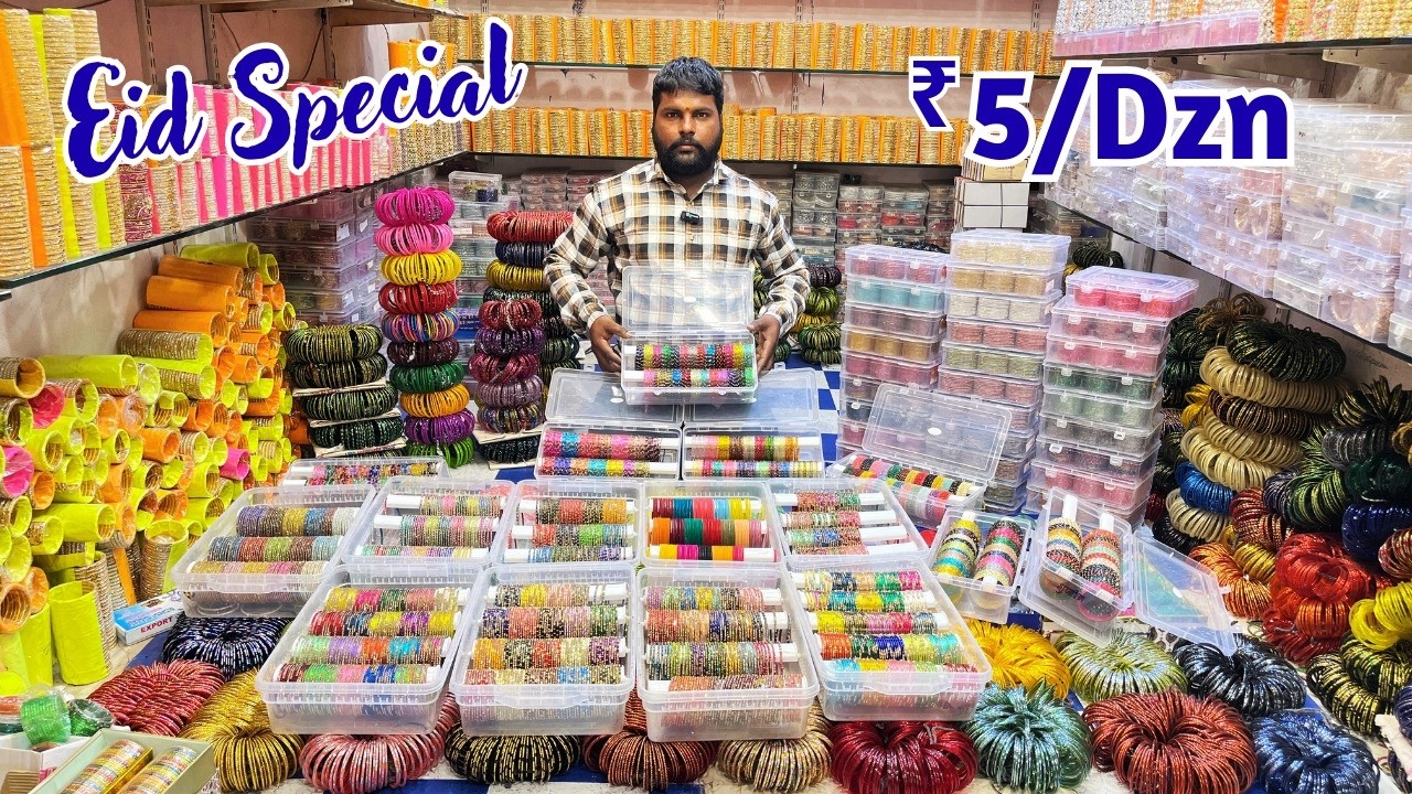 Eid Special bangles wholesale // Glassbangles #manufacturer #hyderabad bangles starts at @5/Dzn