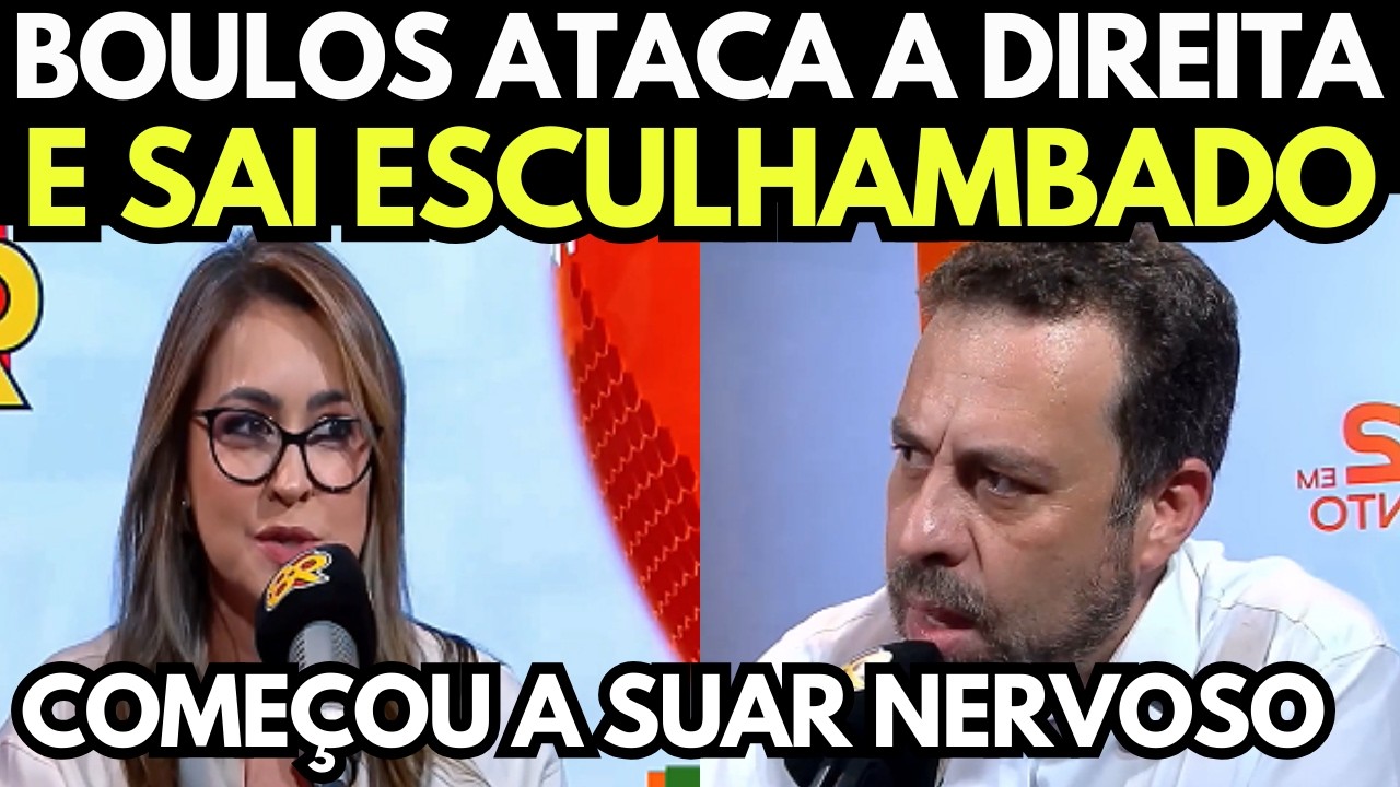 QUE SURRA AO VIVO: BOULOS TENTA MENTIR MAS TOMA UMA LAPADA ATR&Aacute;S DA OUTRA E SAI DESMORALIZADO