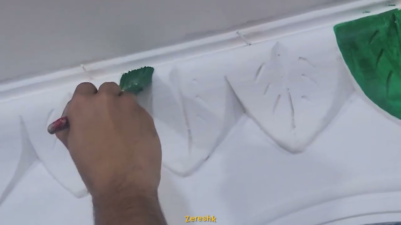Decorating and painting the house by Hadi and the family's cooperation🎨🖼
