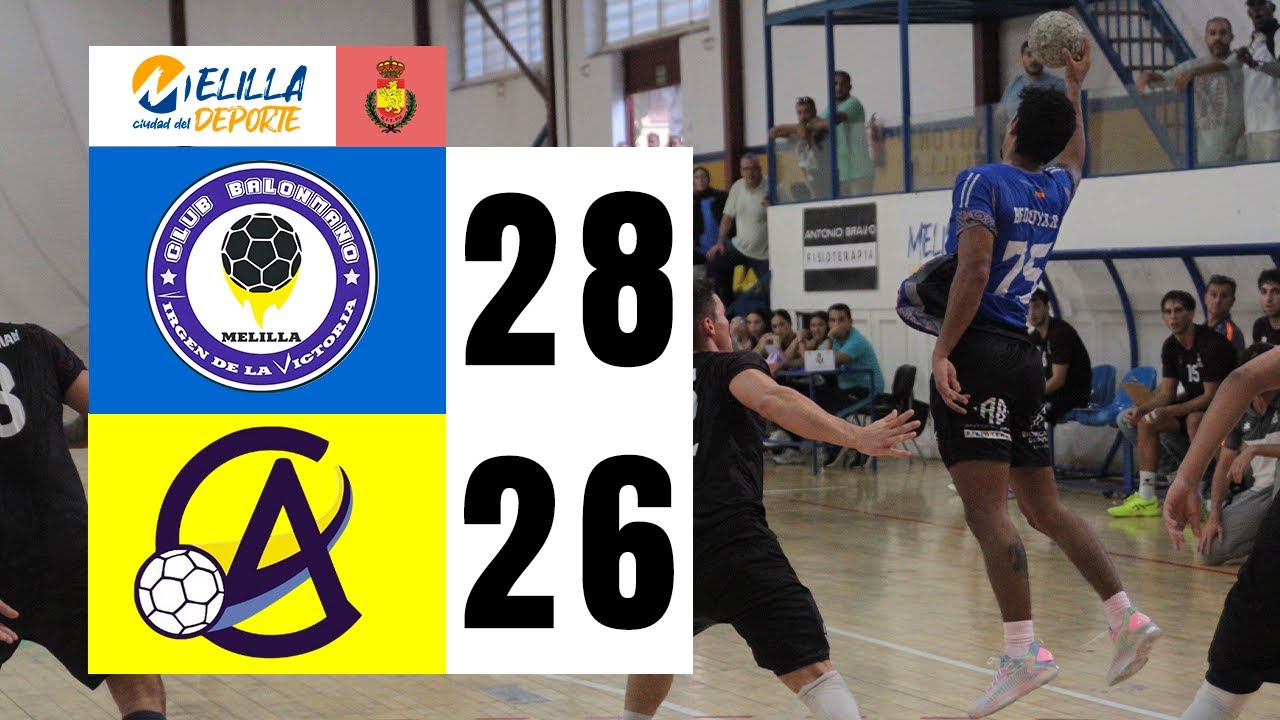 EN DIRECTO: Melilla Ciudad del Deporte BM. Virgen de la Victoria vs. Dypre BM. Ciudad de Algeciras