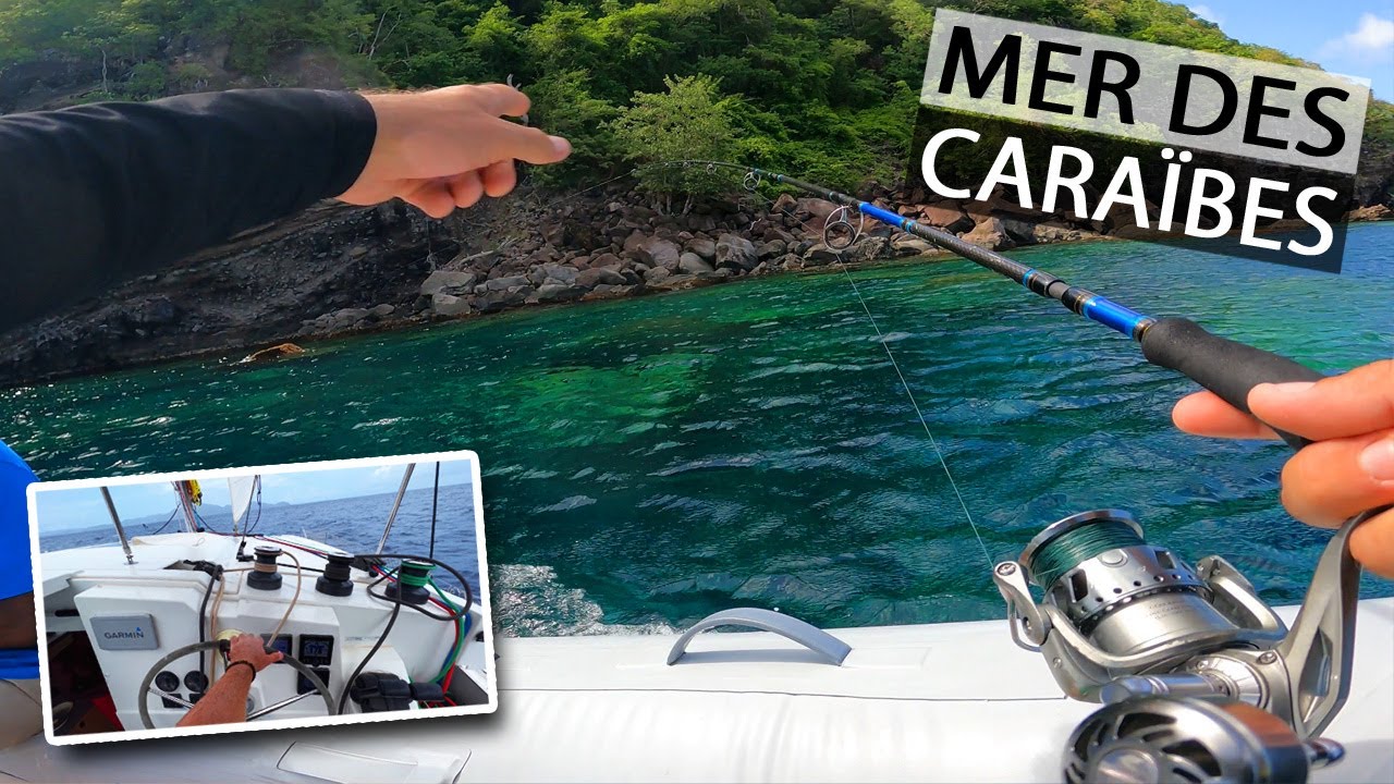 Weekend en MER sur la côte CARAÏBES de MARTINIQUE | CATAMARAN, PÊCHE, CROISIÈRE, VOILIER.