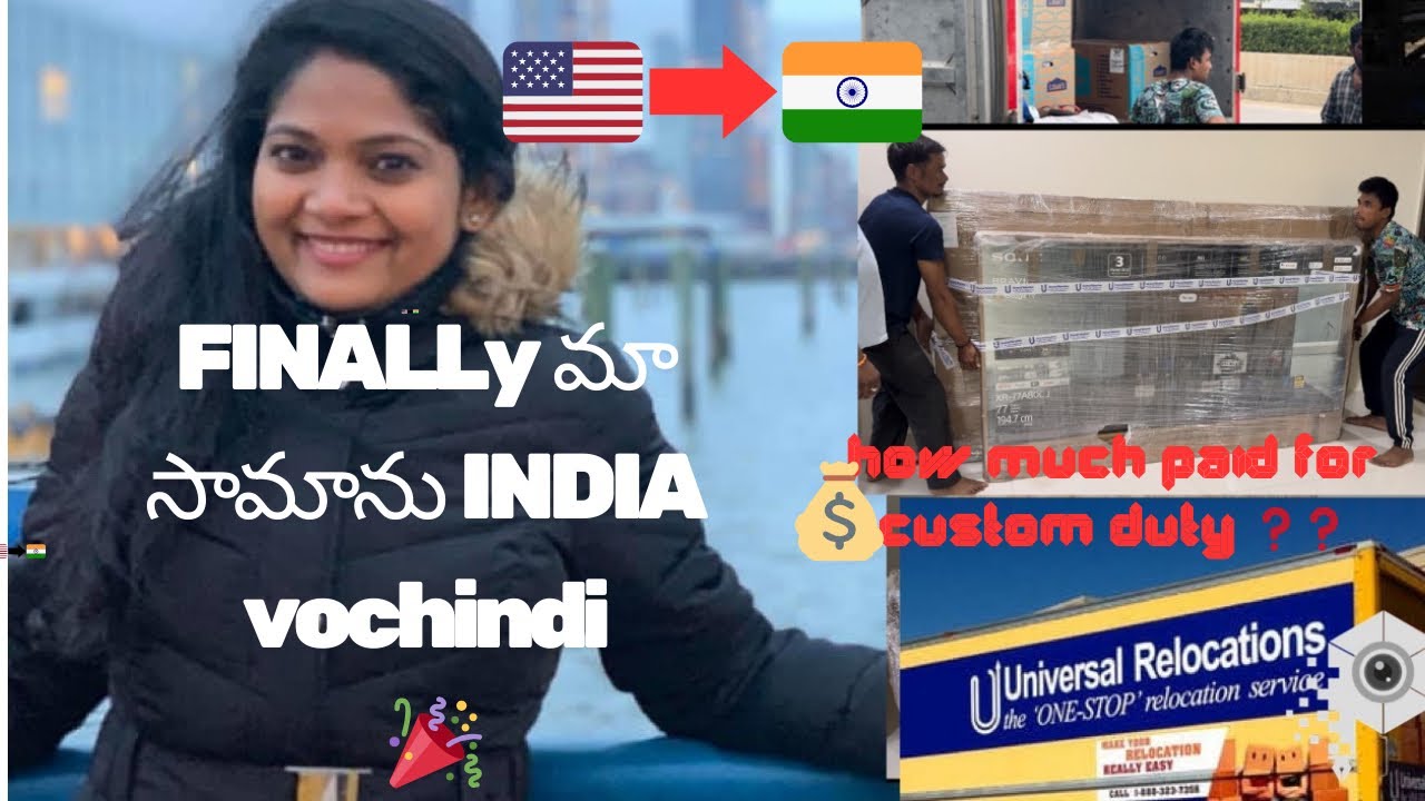 USA to India Luggage shipping guide📦🚚 #returningnris #returntoindia