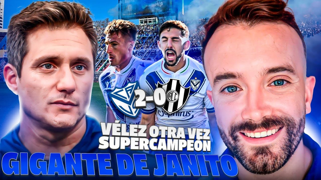 V&Eacute;LEZ CAMPE&Oacute;N DE LA SUPERCOPA ARGENTINA / REACCI&Oacute;N DEL 2-0 ANTE CENTRAL C&Oacute;RDOBA 