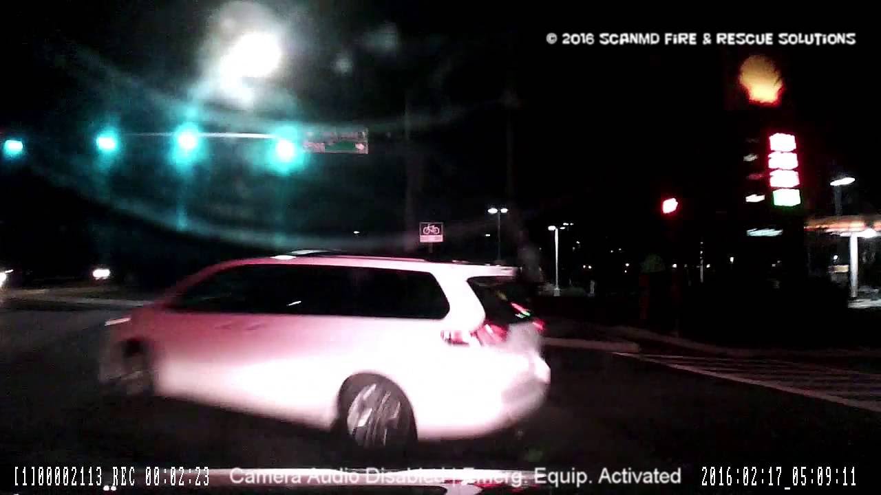 EMS Supervisor SUV Involved in Crash - Lexington Park, Maryland