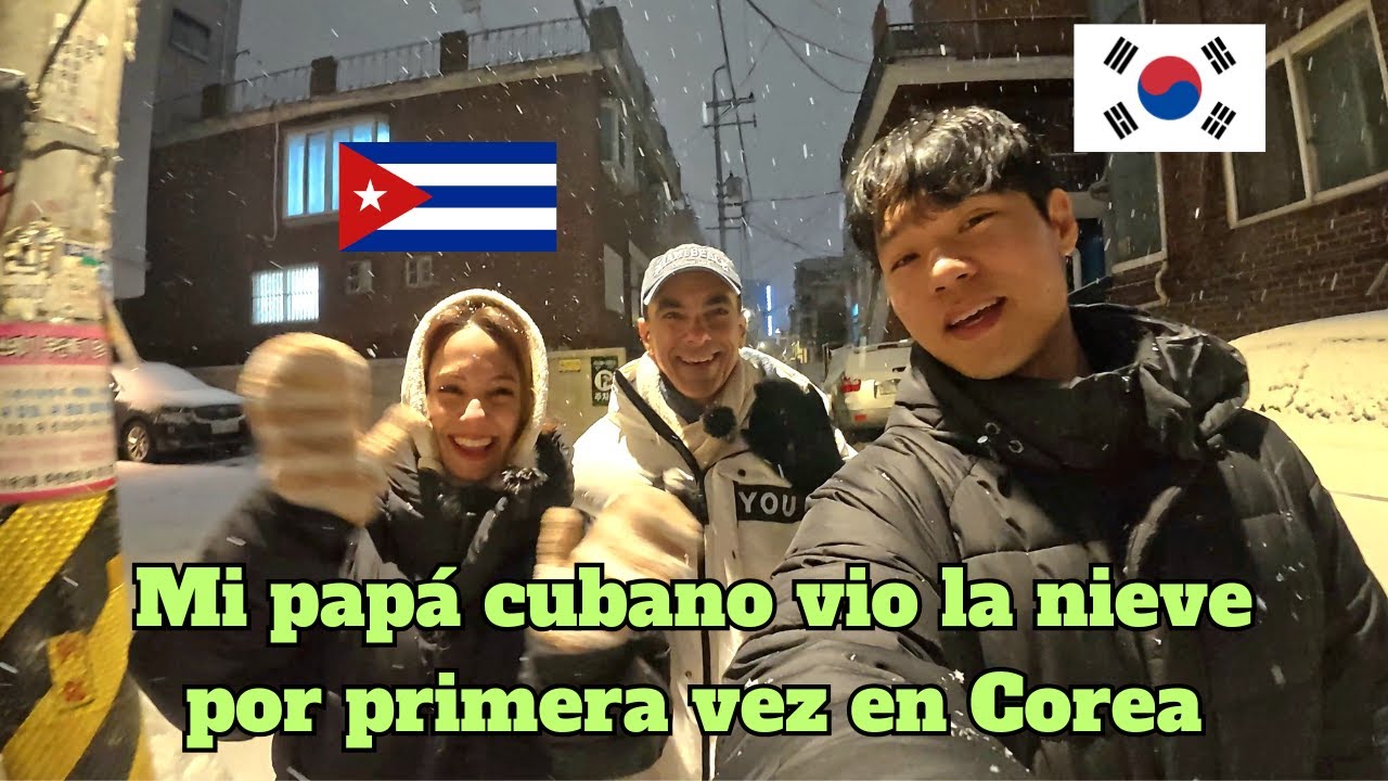 ¡Mi papá cubano por fin cumplió su gran deseo en Corea!