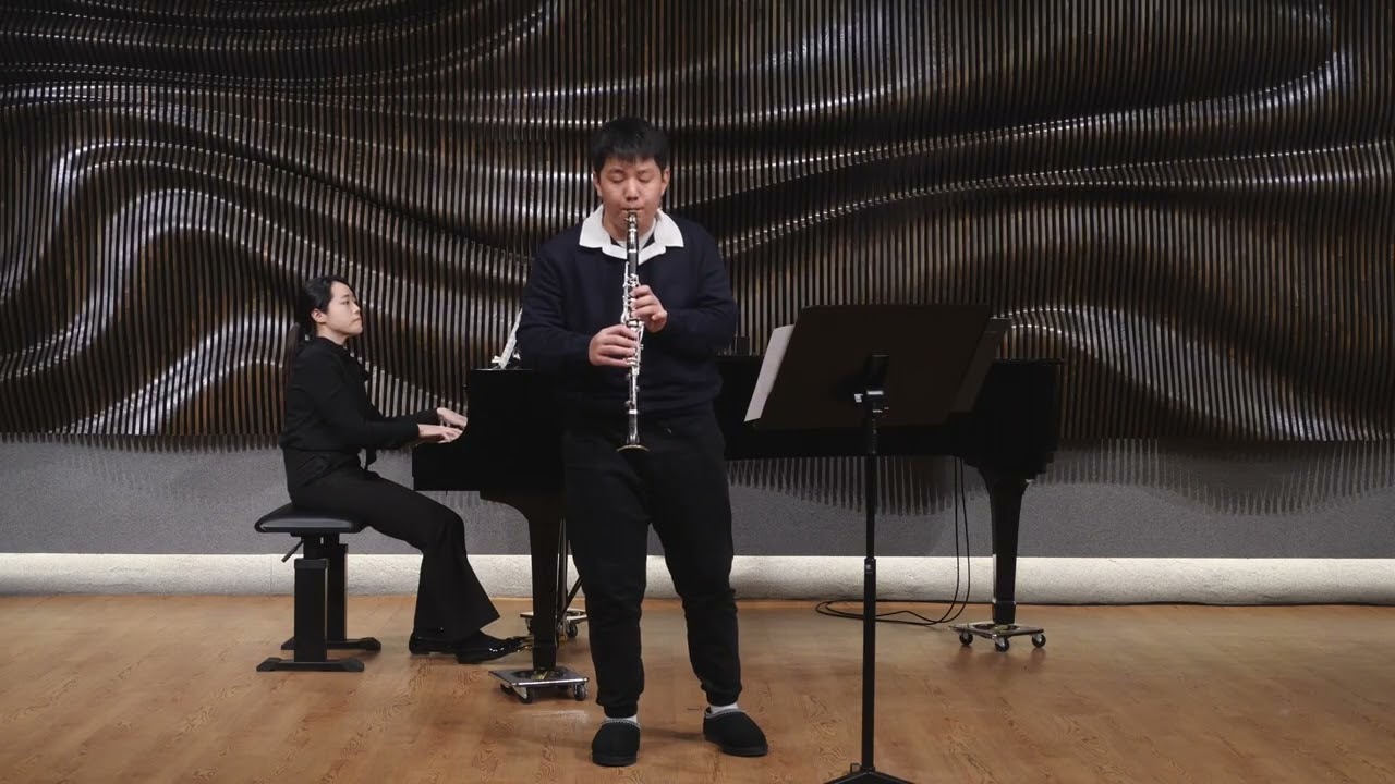 Teddy Yoon Brahms Clarinet Sonata No.2 Mov. 1