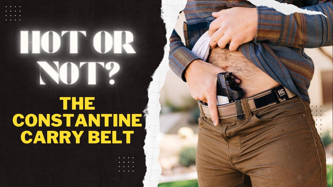 Hot or Not? The Constantine Carry Belt for EDC