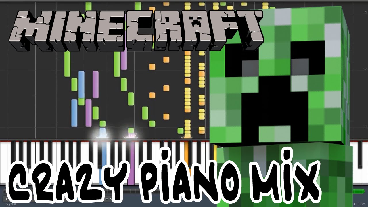 Crazy Piano Mix! MICE ON VENUS (Minecraft)