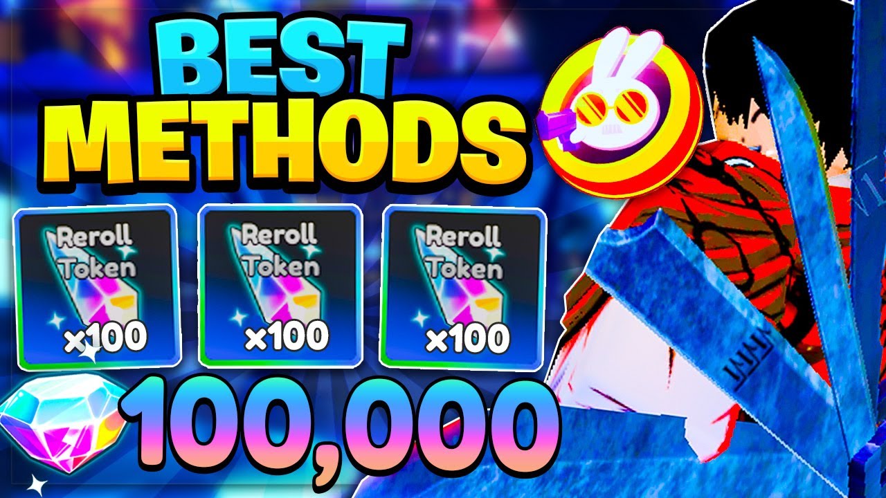 The *BEST* Methods To Get GEMS,REROLLS & ASSASSIN TOKENS In Anime Adventures