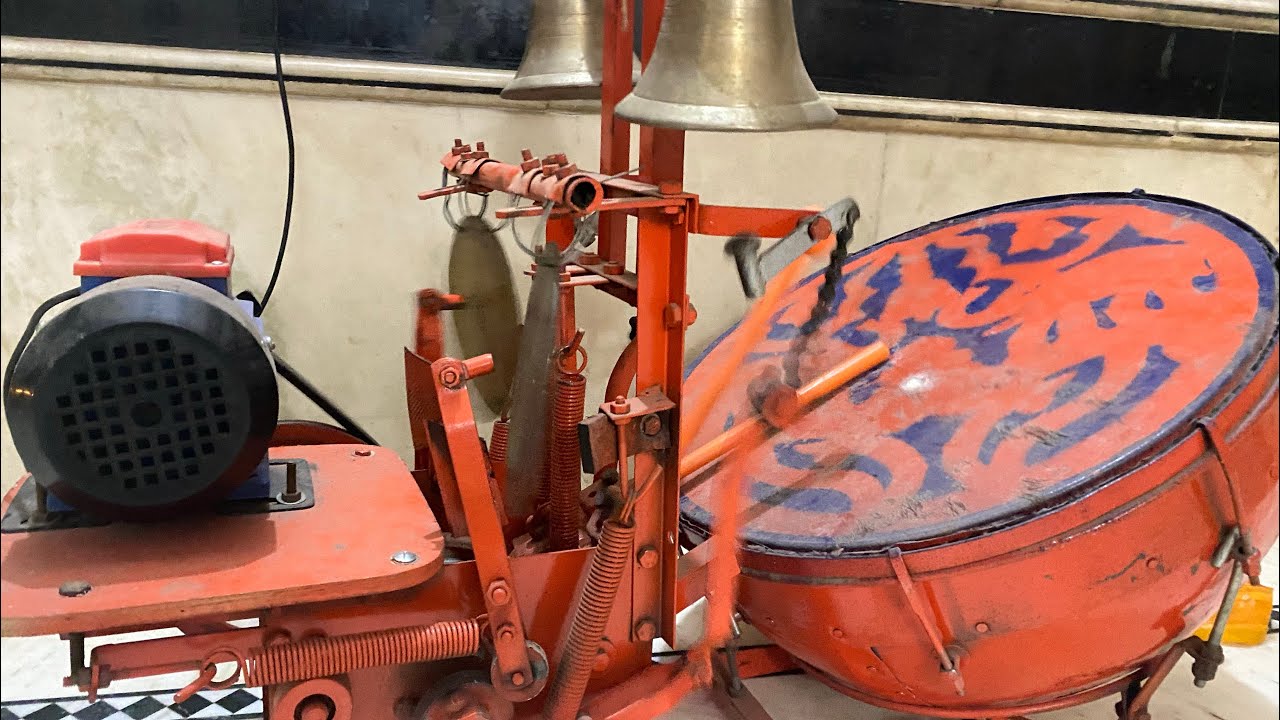 Temple worship machine  / amazing machine 😨