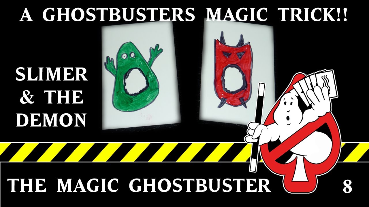 The Magic Ghostbuster 8 - Slimer and The Demon Switch Places! Ghostbusters Magic Trick!