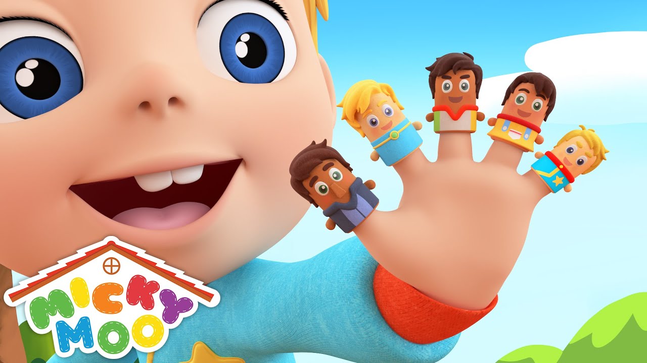 Finger Family + More Nursery Rhymes & Songs for Kids