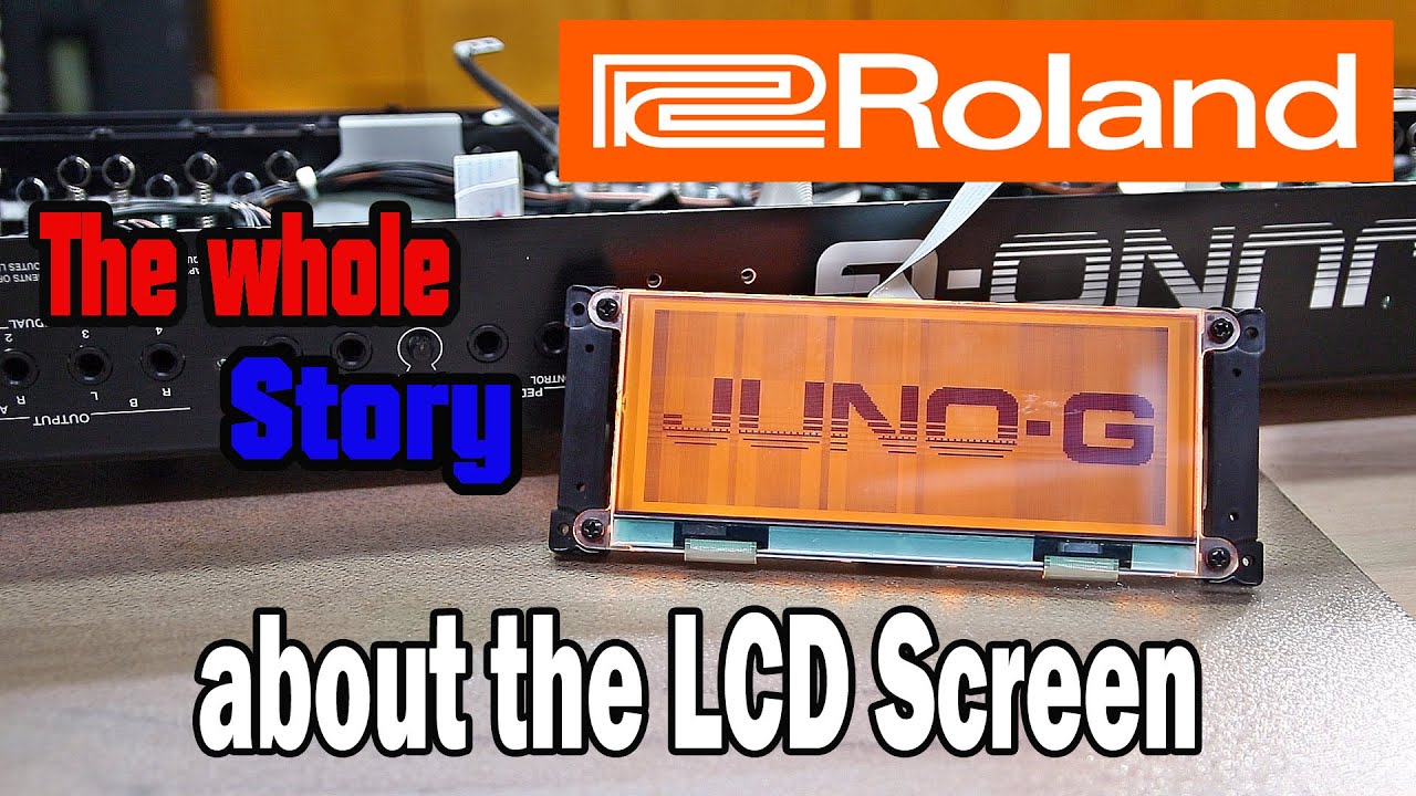 Roland Juno G  Display Repair  -  Synth Hunter Episode 24