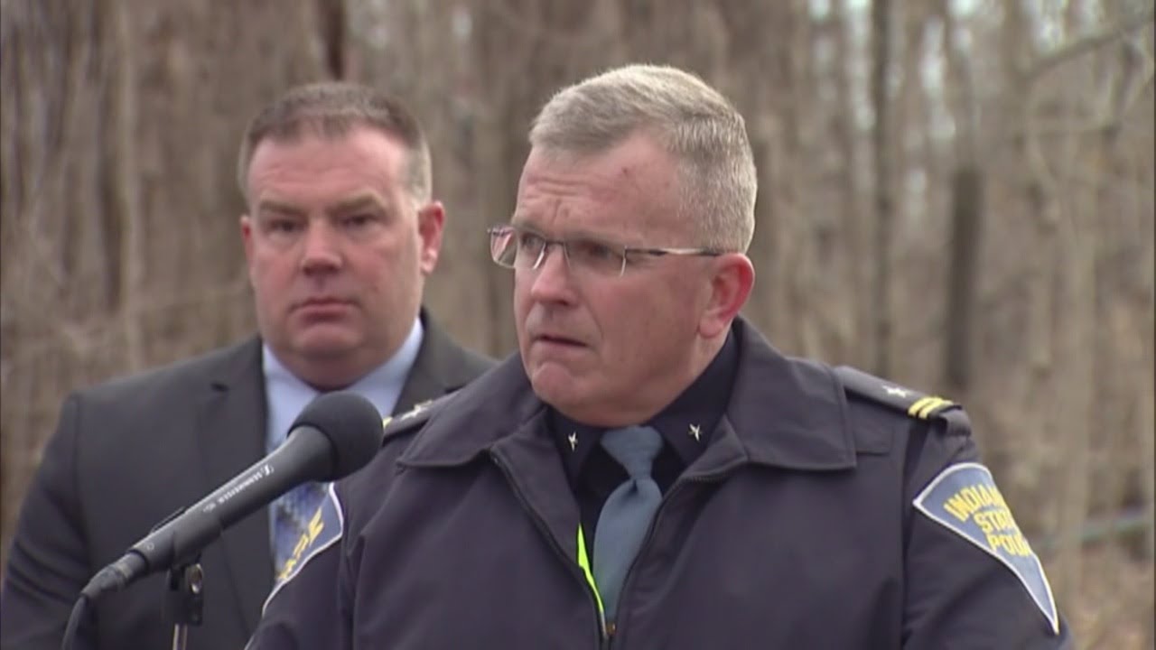 Delphi Officials Hold Press Conference On Year Anniversary of Teens' Murders
