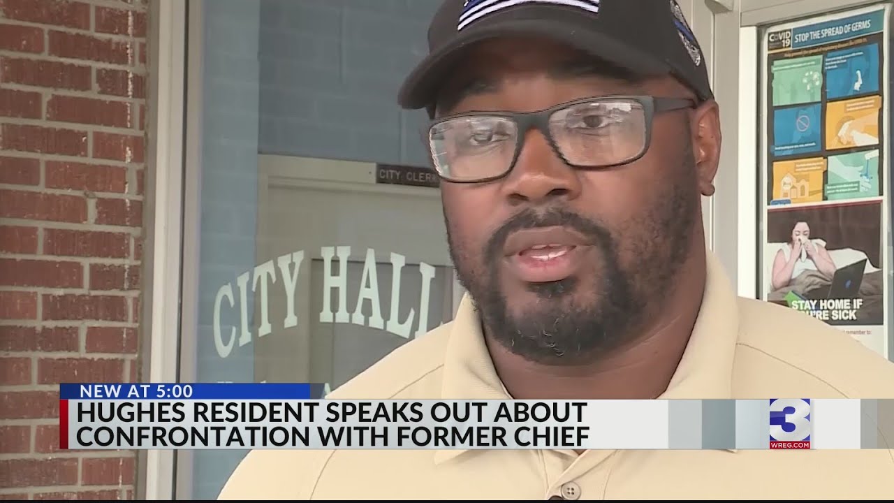 Former police chief confronts AR resident at Mayor's office