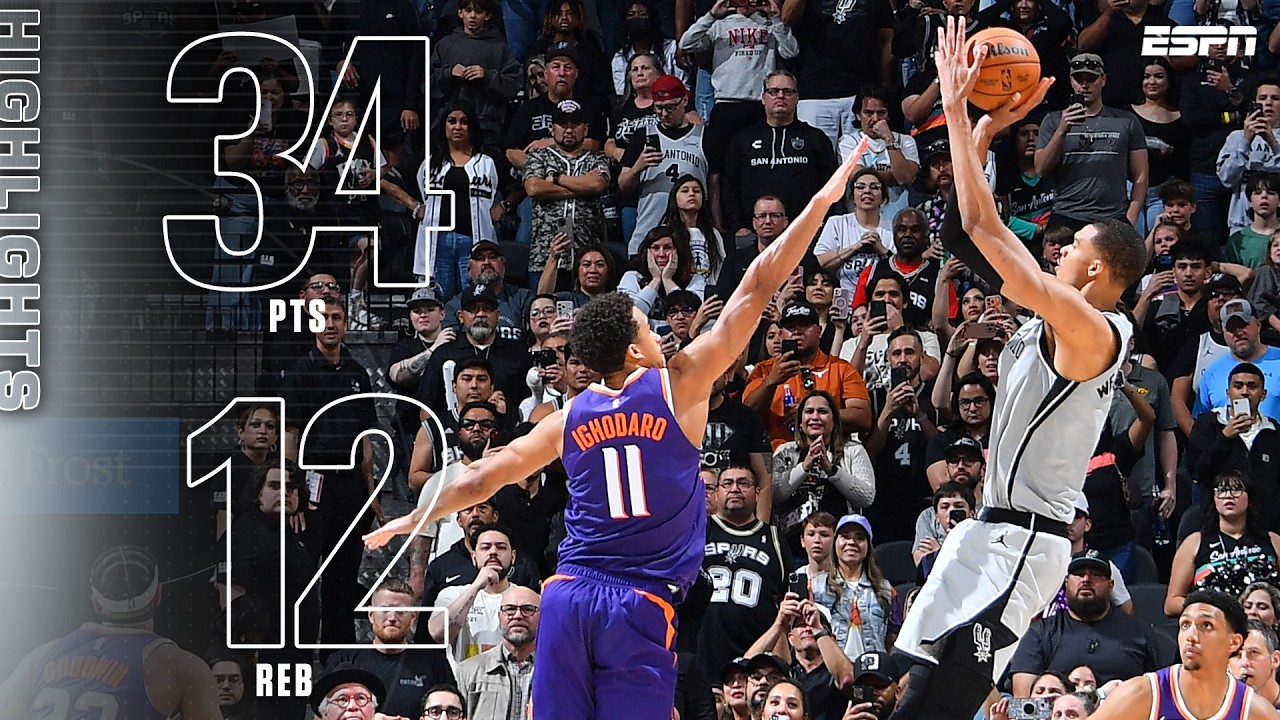 WEMBY’S GAME WINNER SEND SPURS TO PLAYOFFS 🔥 [HIGHLIGHTS] | NBA on ESPN