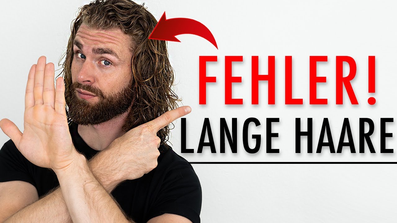 Das sind die häufigsten Fehler beim Haare wachsen lassen ● Lange Haare Männer