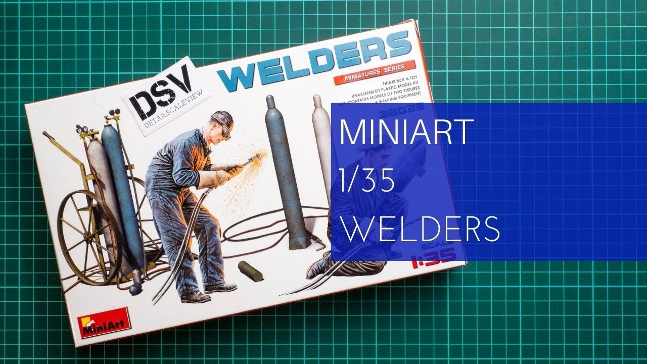 Miniart 1/35 Welders (38039) Review