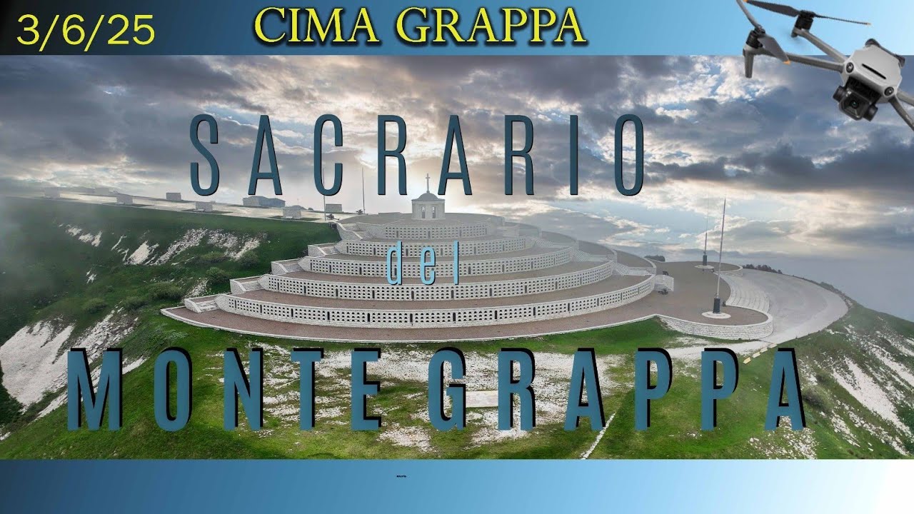SACRARIO del MONTE GRAPPA avvolto nelle nuvole  nel 2025