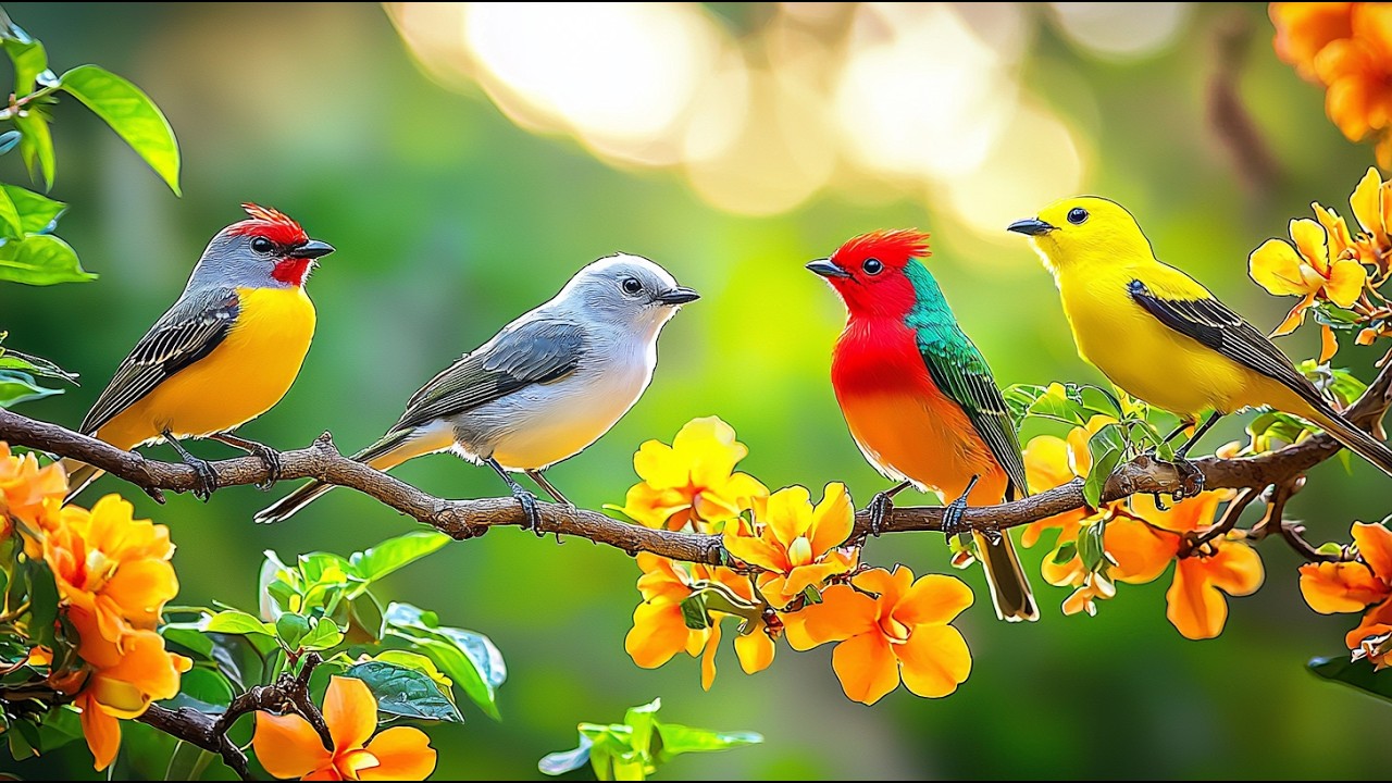 Dont Miss Out Birdsong🕊️🕊️🕊️ & Piano for Workday Peace!
